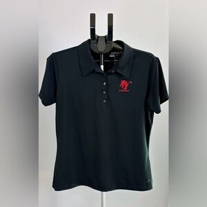 Nike Golf Women’s‎ Large Black Dri-FIT Polo Shirt Dragonberry Embroidered